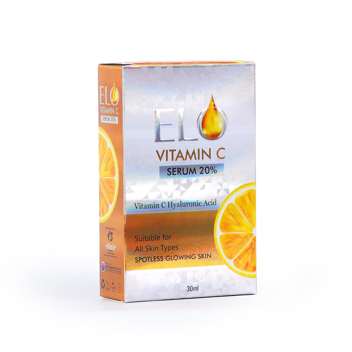 ELO Vitamin C Serum 20% – with Hyaluronic & Ferulic Acid