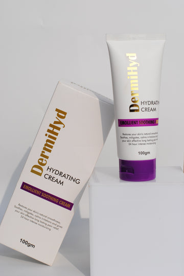 DERMIHYD Emollient Cream – Hydrated, Moisturizing & Skin Soothing Formula