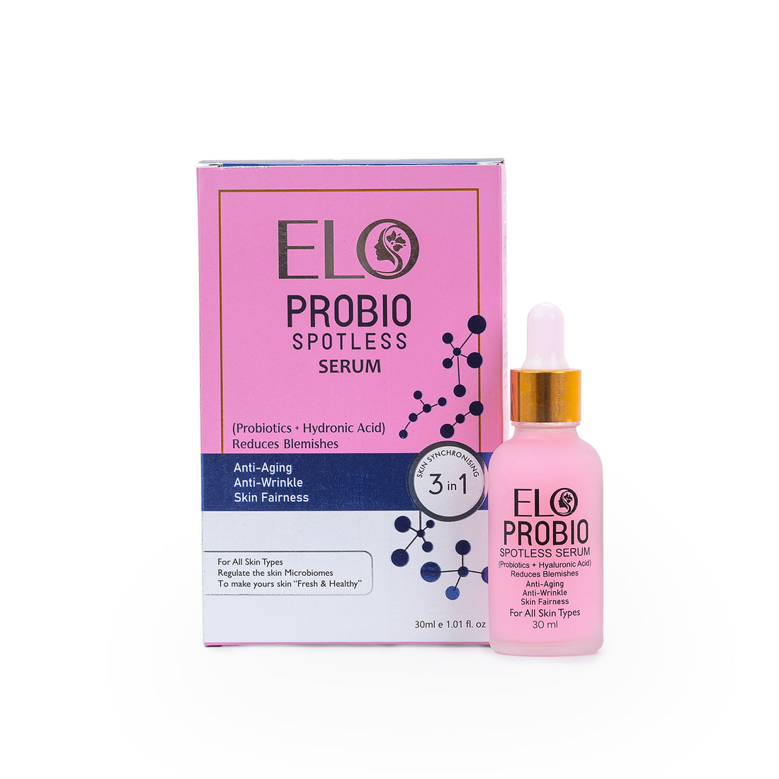 ELO Probio Spotless Serum –Probiotic Skincare for Clear, Glowing Skin