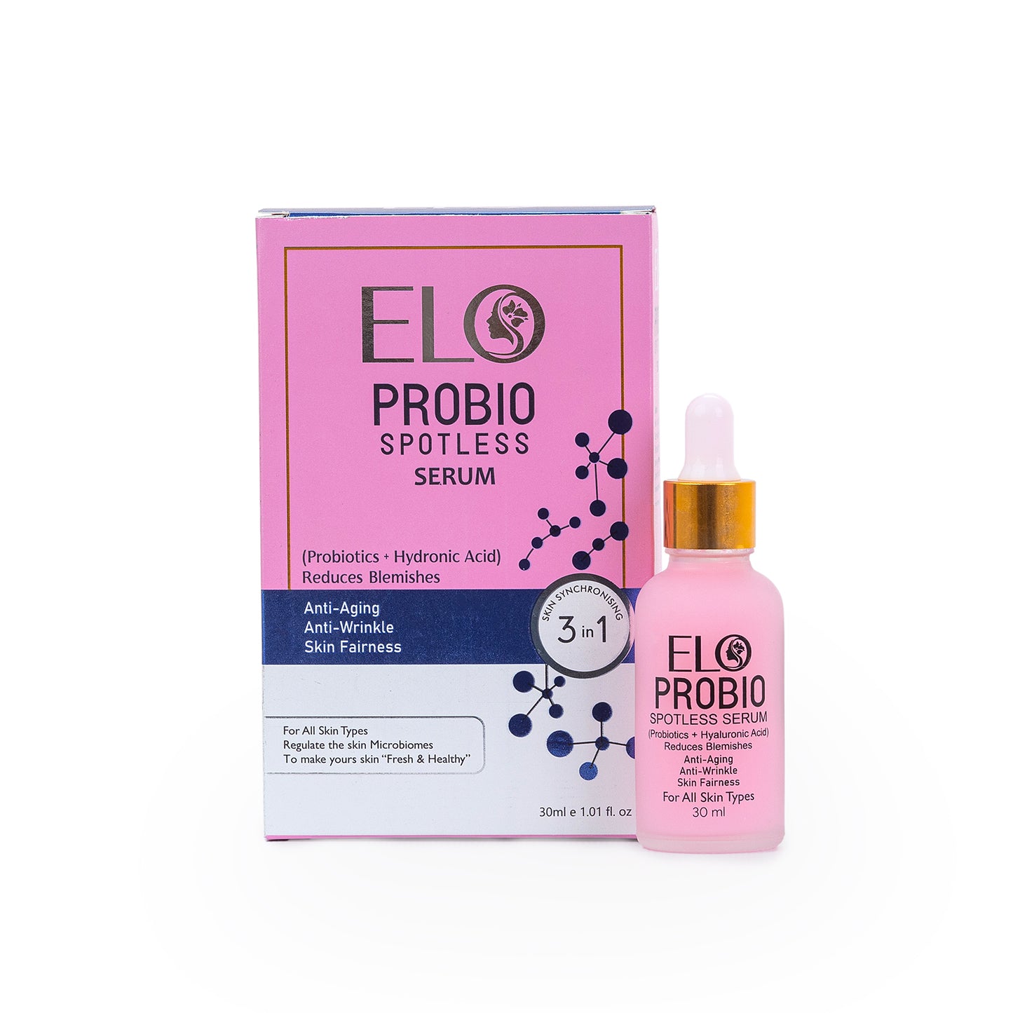 ELO Probio Spotless Serum –Probiotic Skincare for Clear, Glowing Skin