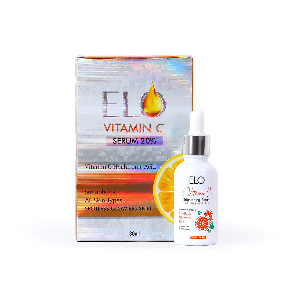 ELO Vitamin C Serum 20% –  with Hyaluronic & Ferulic Acid