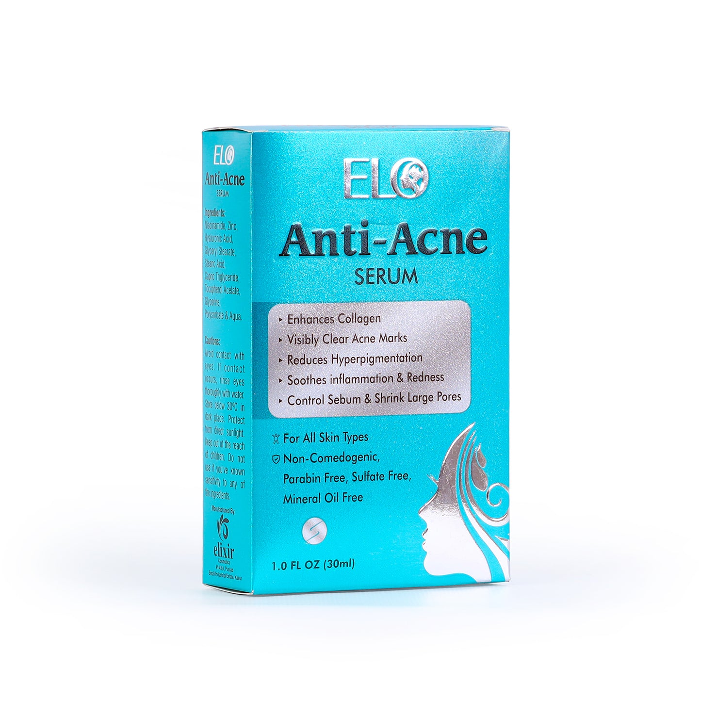 ELO Anti-Acne Serum – Niacinamide & Zinc for Acne