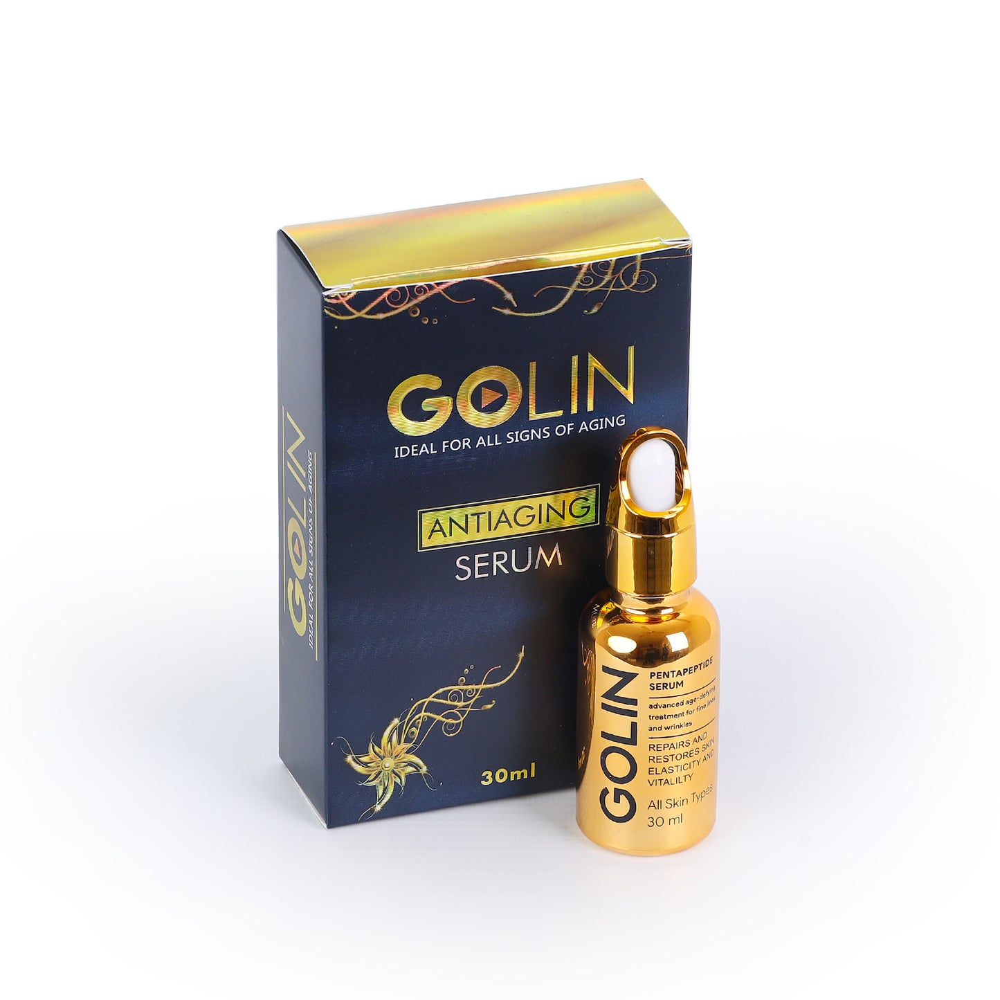 GOLIN Anti-Aging Serum – Reduces Wrinkles, Boosts Collagen, and Glow