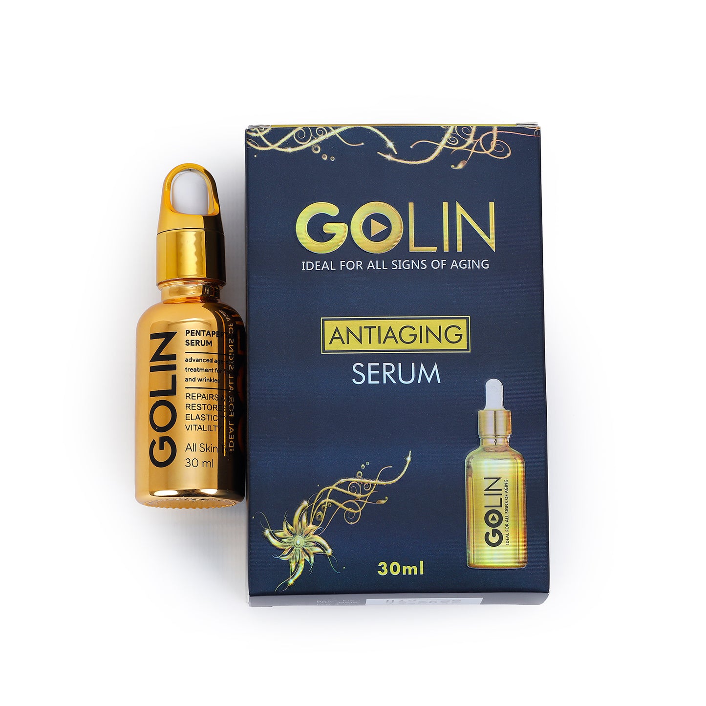 GOLIN Anti-Aging Serum – Reduces Wrinkles, Boosts Collagen, and Glow