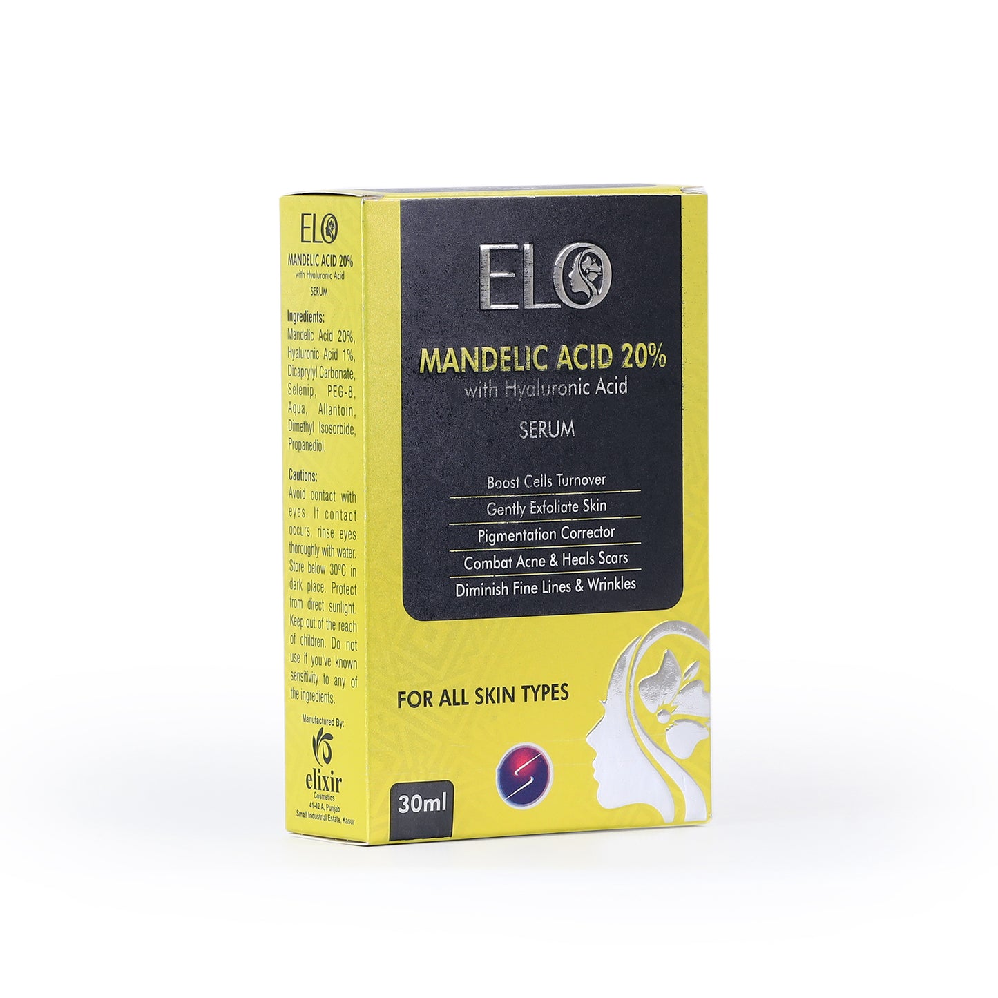 ELO Mandelic Acid Serum – for Acne, Dark Spots & Glowing Skin