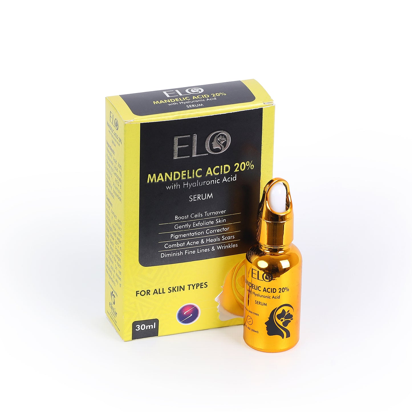 ELO Mandelic Acid Serum – for Acne, Dark Spots & Glowing Skin