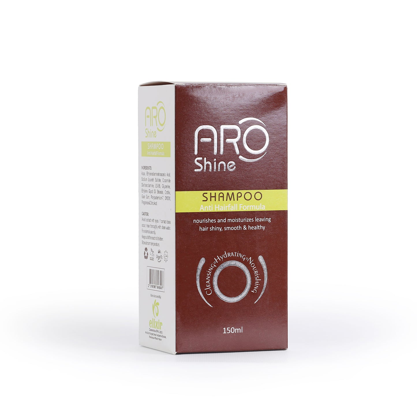 Aro shine Shampoo – Natural Hair Repair with Keratin & Biotin