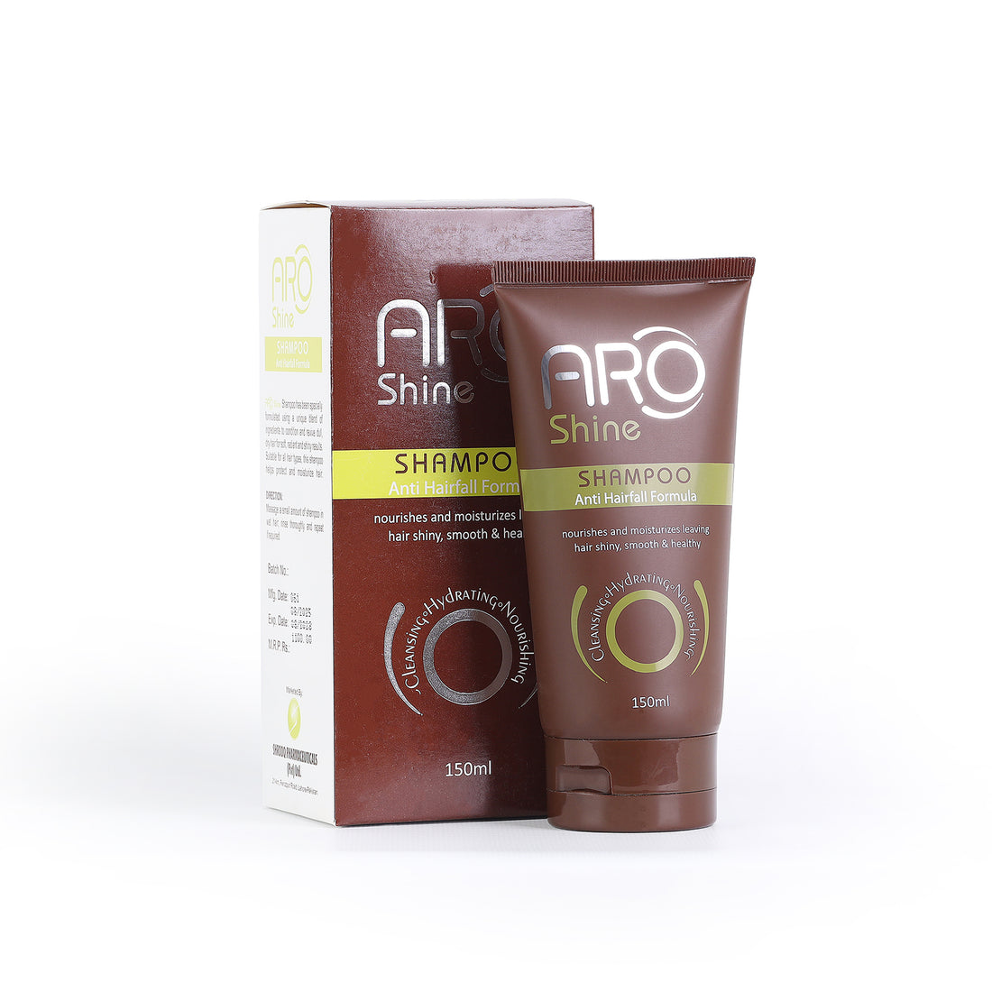 Aro shine Shampoo – Natural Hair Repair with Keratin & Biotin