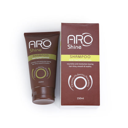 Aro shine Shampoo – Natural Hair Repair with Keratin & Biotin