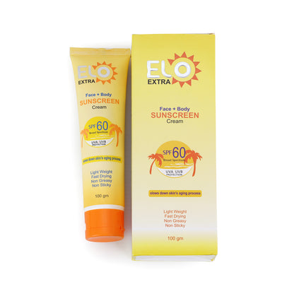 ELO Extra Sunscreen – Broad-Spectrum SPF Protection