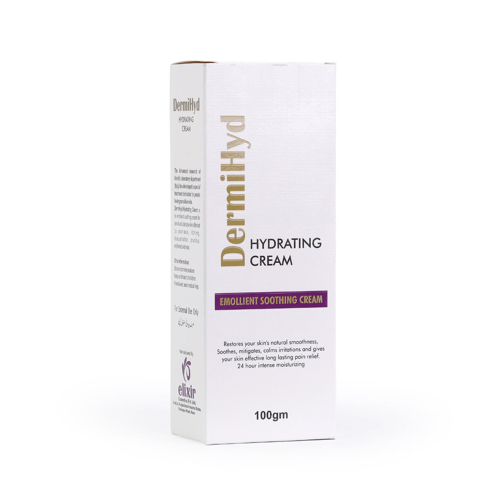 DERMIHYD Emollient Cream – Hydrated, Moisturizing & Skin Soothing Formula