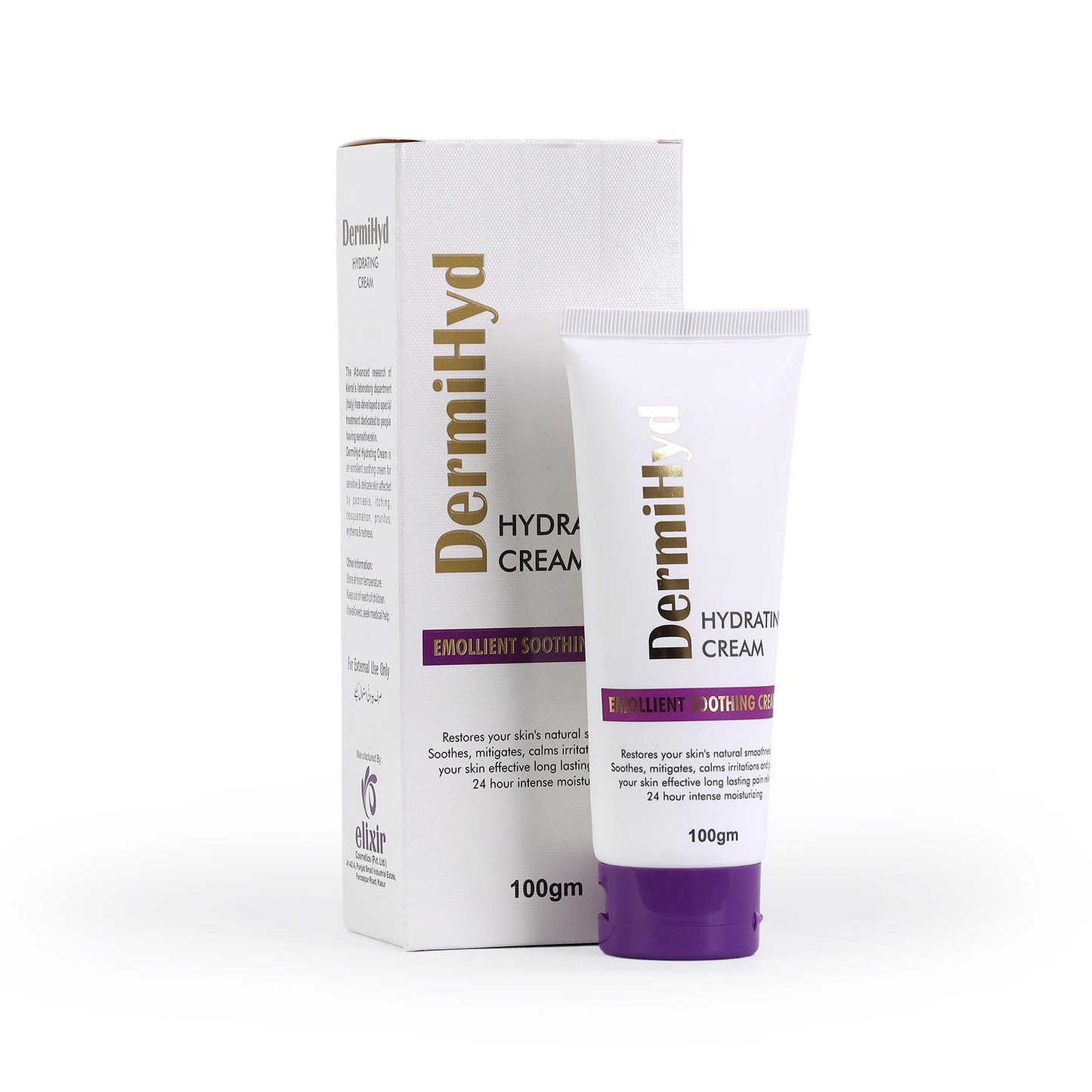 DERMIHYD Emollient Cream – Hydrated, Moisturizing & Skin Soothing Formula