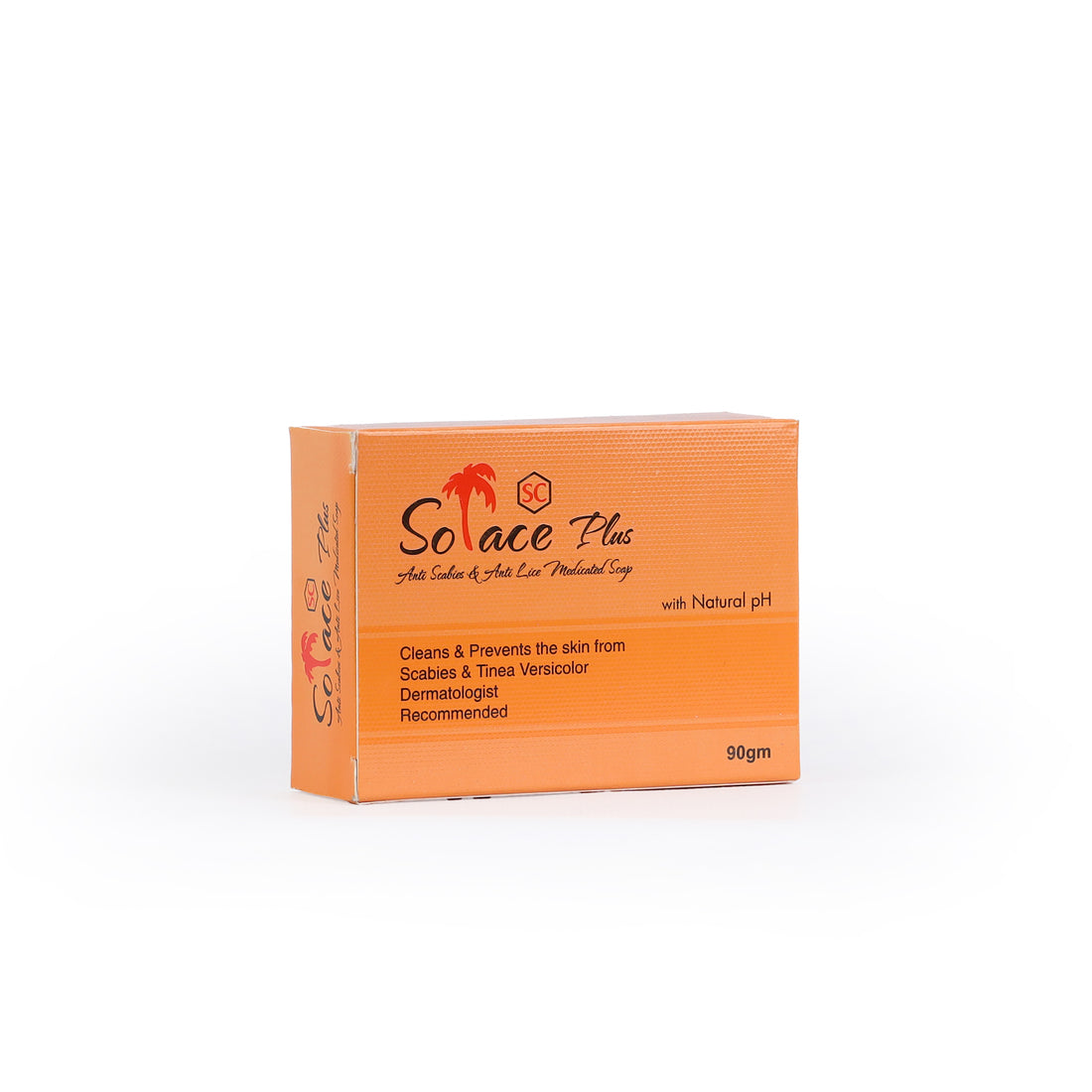 Solace Plus Medicated Soap – Anti-Scabies, Anti-Lice & Tinea