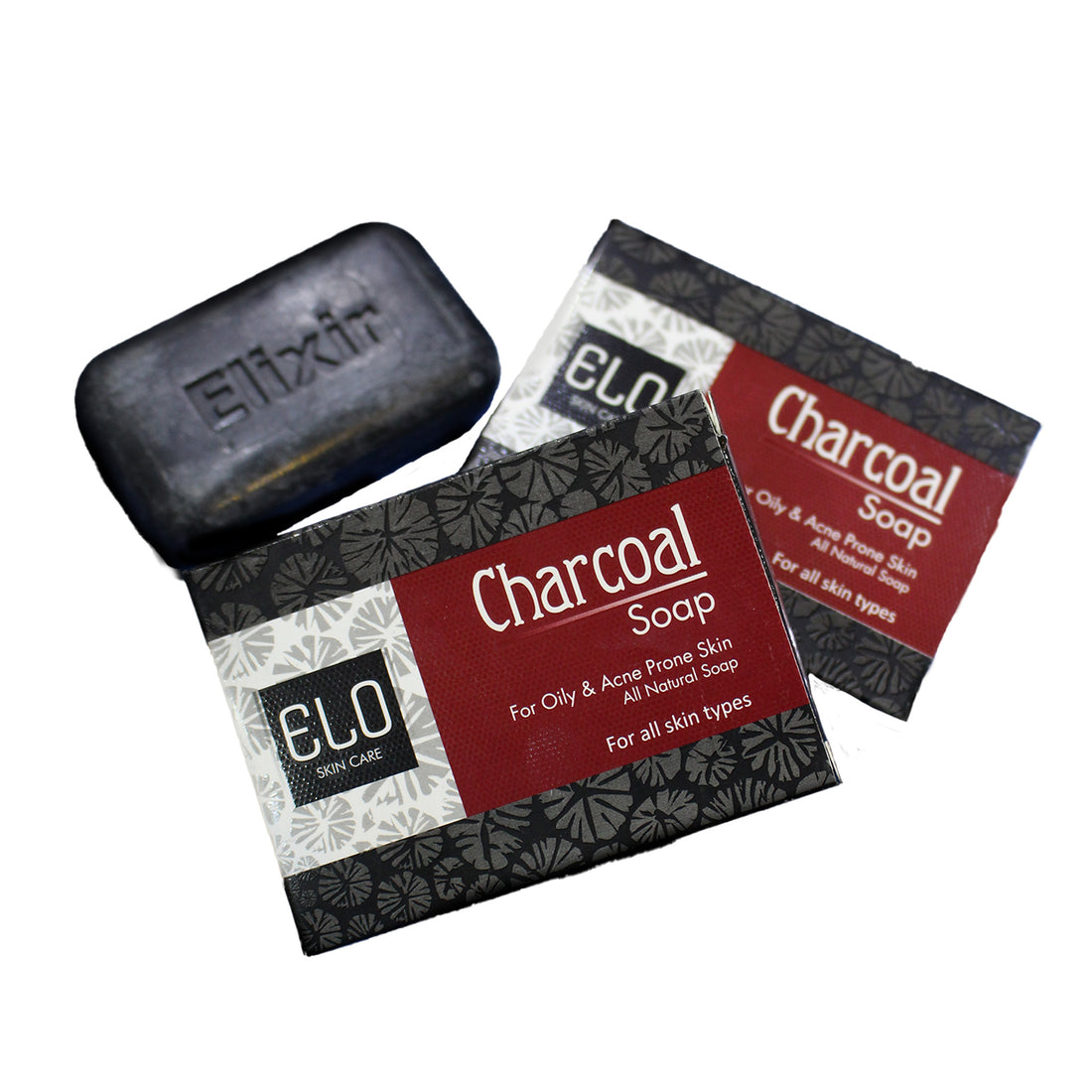 Elo Charcoal Soap – Detox Bar for Oily & Acne-Prone Skin