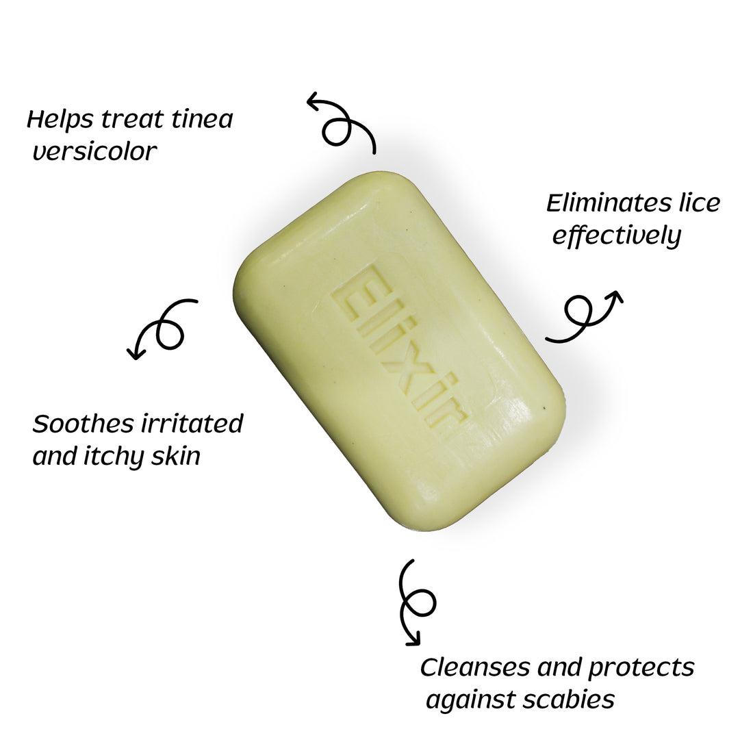 Solace Plus Medicated Soap – Anti-Scabies, Anti-Lice & Tinea